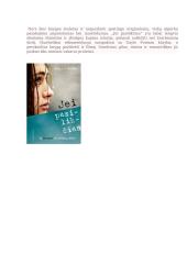 Gayle Forman knygos ,,Jei pasilikčiau“ aprašymas  2 puslapis