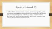 Sporto svarba mūsų gyvenime 5 puslapis
