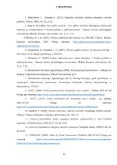 Viešojo valdymo reformų tendencijos ir perspektyvos. Praktika gynybos ir saugumo srityje 14 puslapis