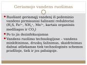 Vandens ruoša miesto geriamajam vandeniui (kursinio darbo skaidrės) 11 puslapis