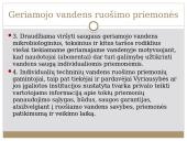 Vandens ruoša miesto geriamajam vandeniui (kursinio darbo skaidrės) 13 puslapis