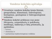 Vandens ruoša miesto geriamajam vandeniui (kursinio darbo skaidrės) 5 puslapis