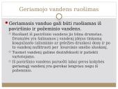 Vandens ruoša miesto geriamajam vandeniui (kursinio darbo skaidrės) 10 puslapis