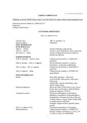 Uždaroji akcinė bendrovė „Kredauta“: apibūdinimas ir veiklos dokumentai 7 puslapis