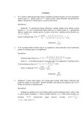 Kelios statistikos užduotys