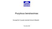 Pozityvus bendravimas
