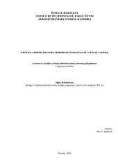 Lietuvos ir Italijos viešojo administravimo sistemų palyginimas