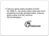 Gestų kalba ir jos atsiradimas 5 puslapis