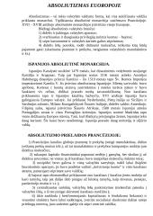 Absoliutizmas Vakarų Europoje. Rusija XVII - XVIII amžiuje 4 puslapis