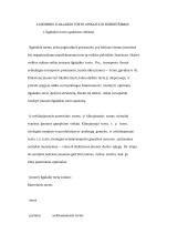 Ilgalaikio turto ir atsargų apskaita