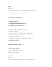 “X” įmonės veiklos efektyvumo rodiklių analizė