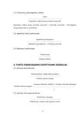 Pagrindiniai įmonės finansinės veiklos rodikliai 4 puslapis