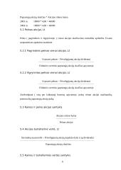 Pagrindiniai įmonės finansinės veiklos rodikliai 6 puslapis