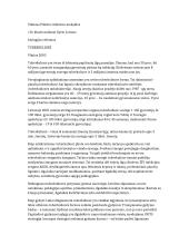 Tuberkuliozės referatas