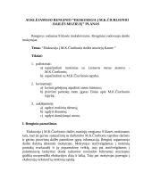 Auklėjamojo renginio planas 4 puslapis