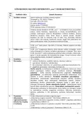 Charakteristika ir veiklos dokumentai: prekyba buities technika 4 puslapis