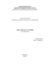 Etika žmogaus gyvenime