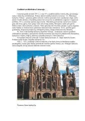 Gotikos architektūra Lietuvoje 4 puslapis