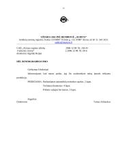 Įmonės charakteristika ir veiklos dokumentai: UAB "Alytaus regiono atliekų tvarkymo centras" 16 puslapis