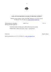 Įmonės charakteristika ir veiklos dokumentai: UAB "Alytaus regiono atliekų tvarkymo centras" 20 puslapis