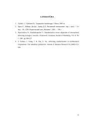 Reklamos užsienio rinkose standartizacijos/adaptacijos prielaidos 14 puslapis