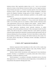 Vidinė, išorinė komunikacija bei krizių vadyba: A&J organizacijos 9 puslapis