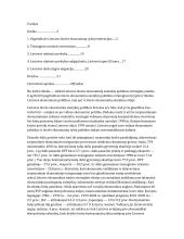 Lietuvos išorės ekonominių santykių aplinkos strateginė analizė