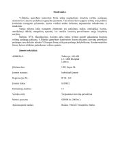 Visuotinės kokybės vadyba: V. Šilinsko IĮ "Nojus" 3 puslapis