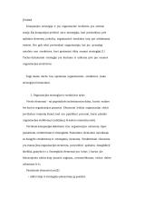 Organizacijos struktūros įtaka strategijos formavimui