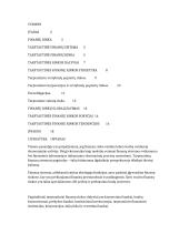Tarptautinė finansų rinka, pokyčiai ir tendencijos