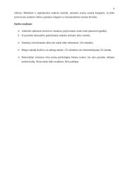 Pirmo kurso studento savaitinis mokymosi krūvis 4 puslapis