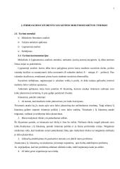 Pirmo kurso studento savaitinis mokymosi krūvis 7 puslapis