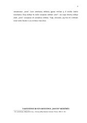 Semantizmo vartosena dabartinėje lietuvių kalboje 4 puslapis