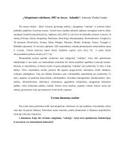 Tyrimas: "Atlyginimai vokeliuose"