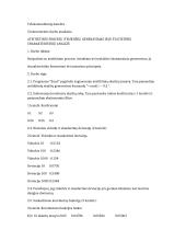 Atsitiktinių procesų (trukdžių) generavimas bei jų statistinių charakteristikų analizė