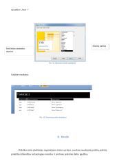 Informacinių technologijų praktikos ataskaita (duomenų bazės kurimas su MS Access 12 puslapis