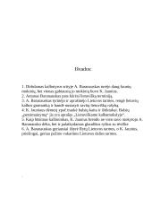 Antanas Baranauskas ir jo mokinys Kazimieras Jaunius dirbę kalbotyros srityje 6 puslapis