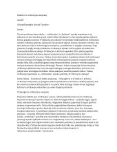 Kultūros ir civilizacijos sampratų analizė 