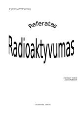 Radioaktyvumo pavojus