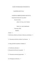 Finansiniai koeficientai ir jų analizė