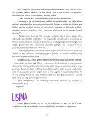 Įmonės praktinė rinkodaros analizė: UAB "Lisima" 12 puslapis