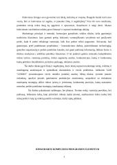 Įmonės praktinė rinkodaros analizė: UAB "Lisima" 3 puslapis