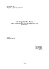 L. da Vinci "The Virgin of the Rocks"