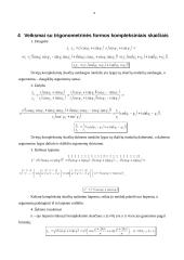 Kompleksiniai skaičiai. Kompleksinių skaičių geometrinis vaizdavimas 5 puslapis