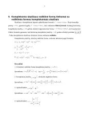 Kompleksiniai skaičiai. Kompleksinių skaičių geometrinis vaizdavimas 7 puslapis