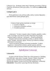 Lietuvos geologija 4 puslapis