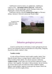 Lietuvos geologija 8 puslapis