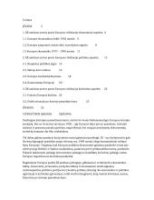 Europa XX a. II pusėje ekonominiu, politiniu, kultūriniu aspektu