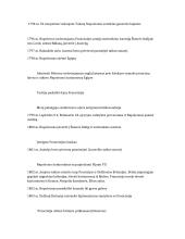 Napoleono epochos chronologinė lentelė