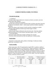 Laboratorinių darbų atlikimo technologija